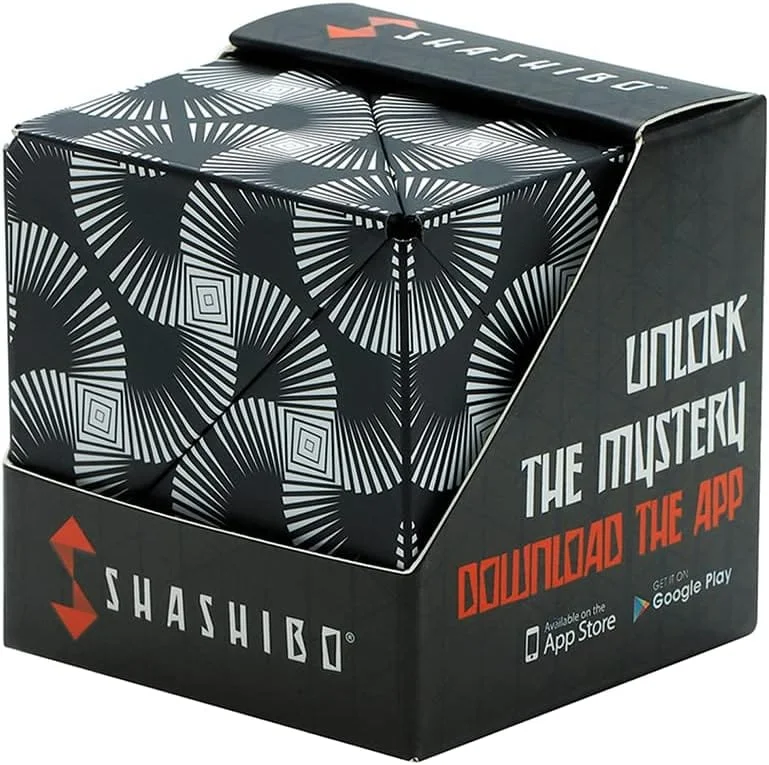 Shashibo Shape Shifting Box - Black & White